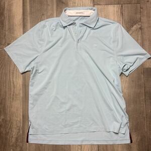 Ashworth Men’s Performance Golf Polo Baby Blue Size large